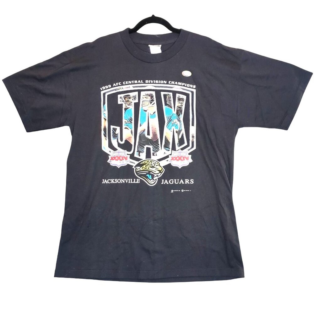 Vintage 1999 NFL Jacksonville Jaguars XL Super Bowl XXXIV T-Shirt